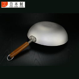 极致轻量化厨房之选 深度解析30cm日本长古元纯钛炒锅